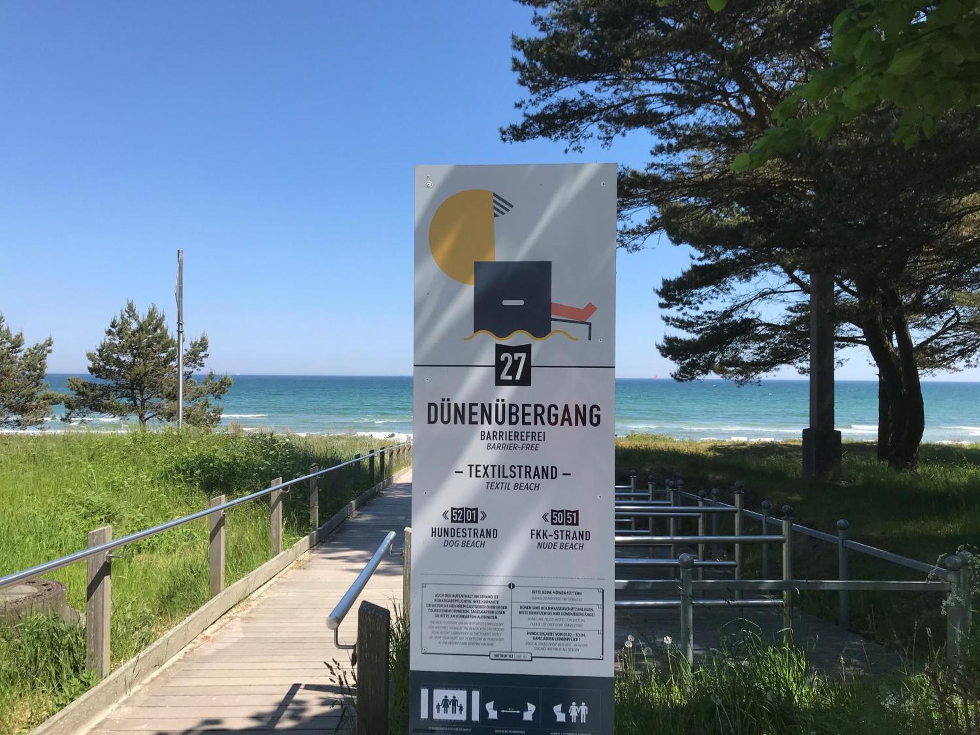 Fewos In Direkt Am Strand Mit Meerblick, Villa Seeblick, Бінц Екстер'єр фото